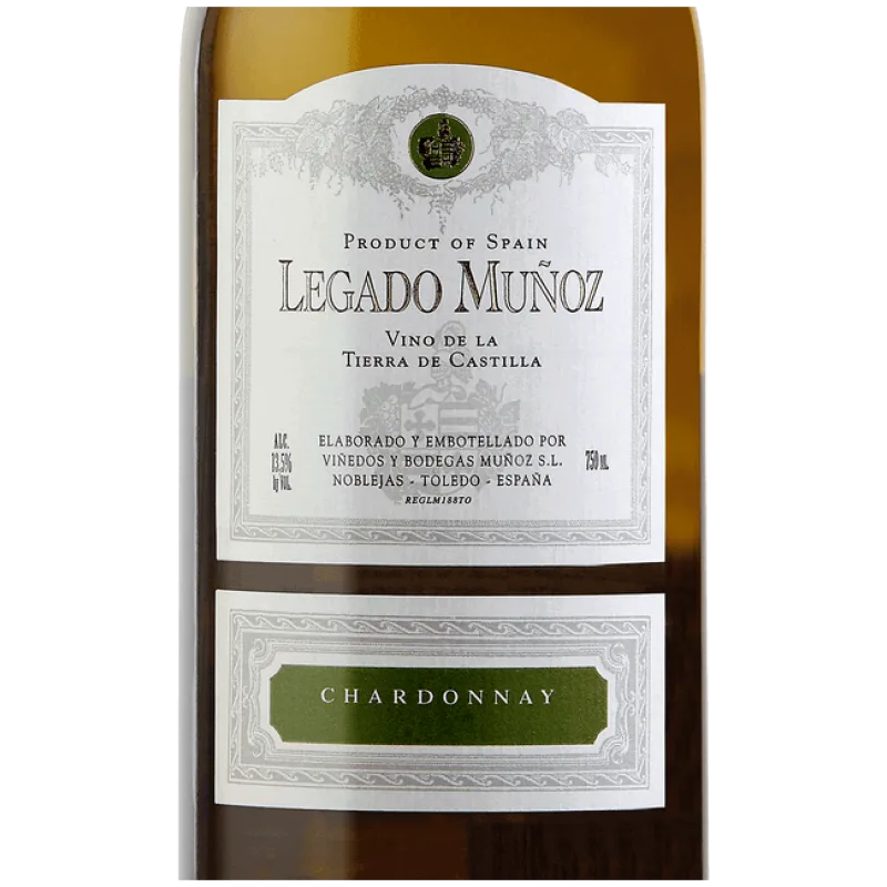 CHARDONNAY 750ml (Legado Munoz)