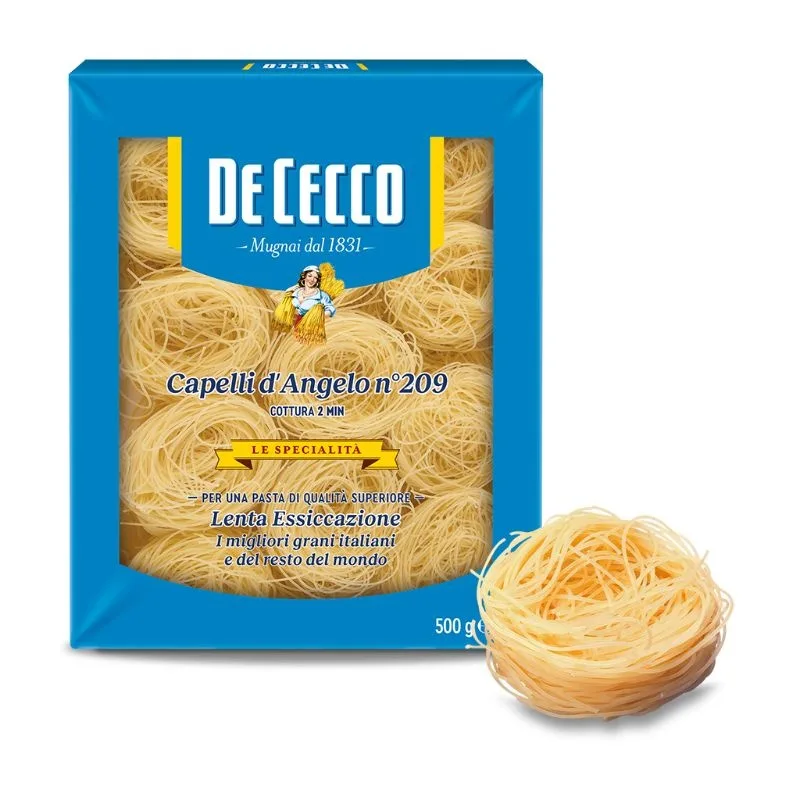 CAPELLINI SEMOLINA NEST n209 (De Cecco) 500g