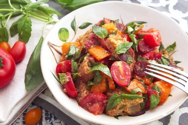 Panzanella – tomato and bread salad