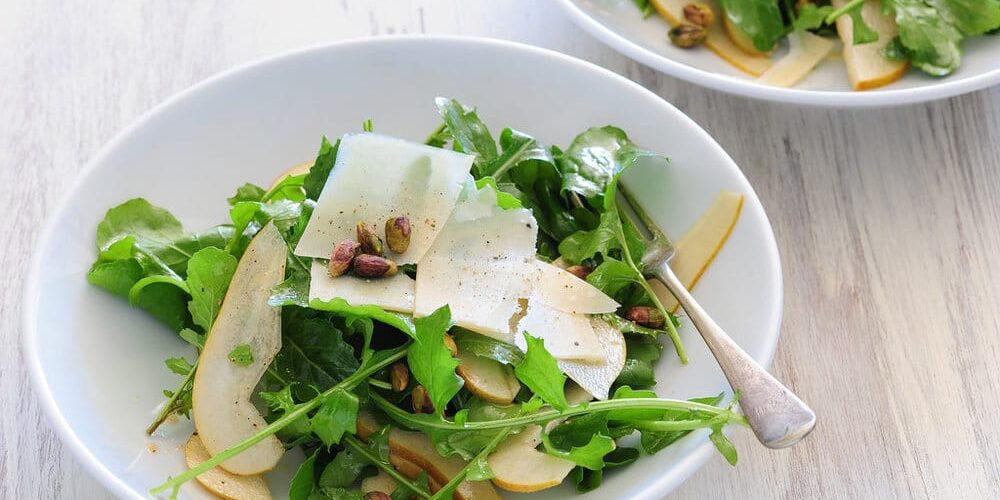 Tuscan Caciotta Salad with rocket and pear