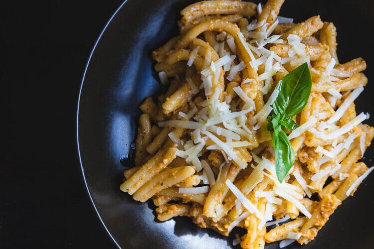 Casareccie De Cecco Artisan with pesto ‘alla Trapanese’