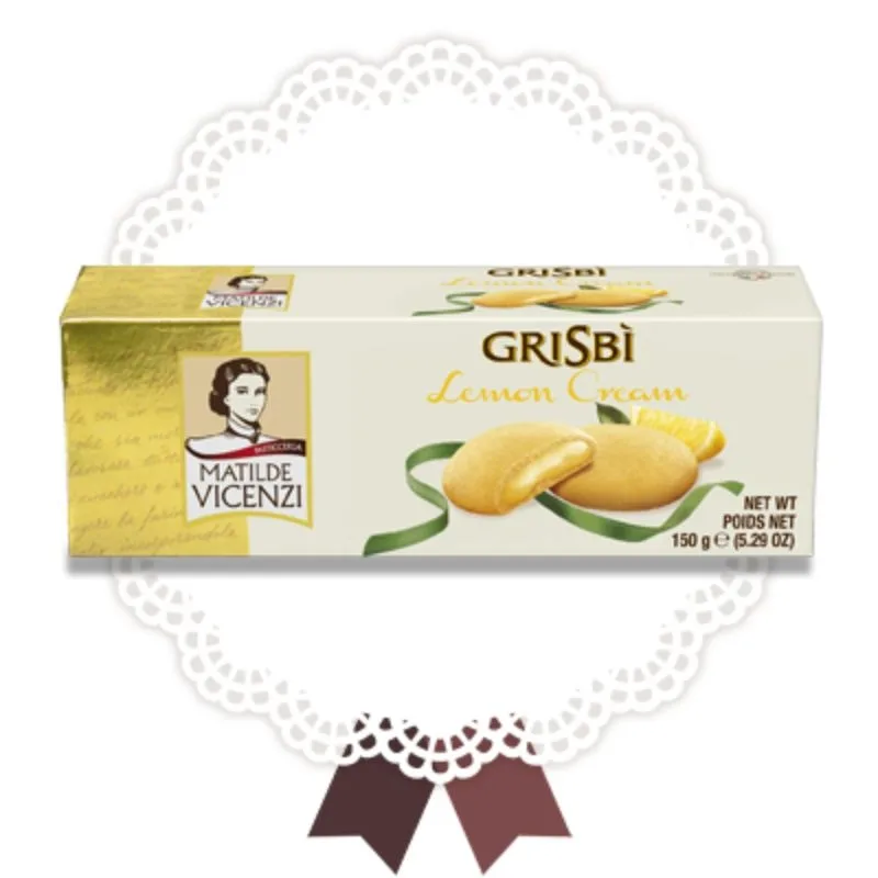 GRISBI LEMON BISCUITS 150g Matilde Vicenzi)