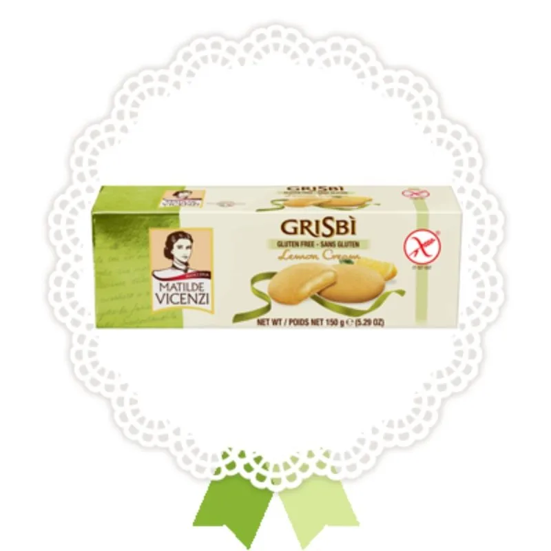 GRISBI GLUTEN FREE LEMON 150g (Matilde Vicenzi)