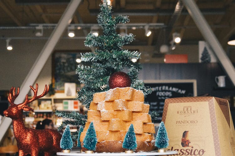 Pandoro Christmas Tree