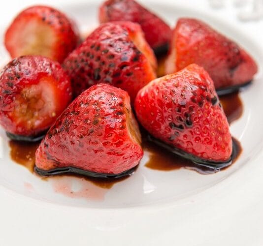 Strawberries with Balsamic Vinegar