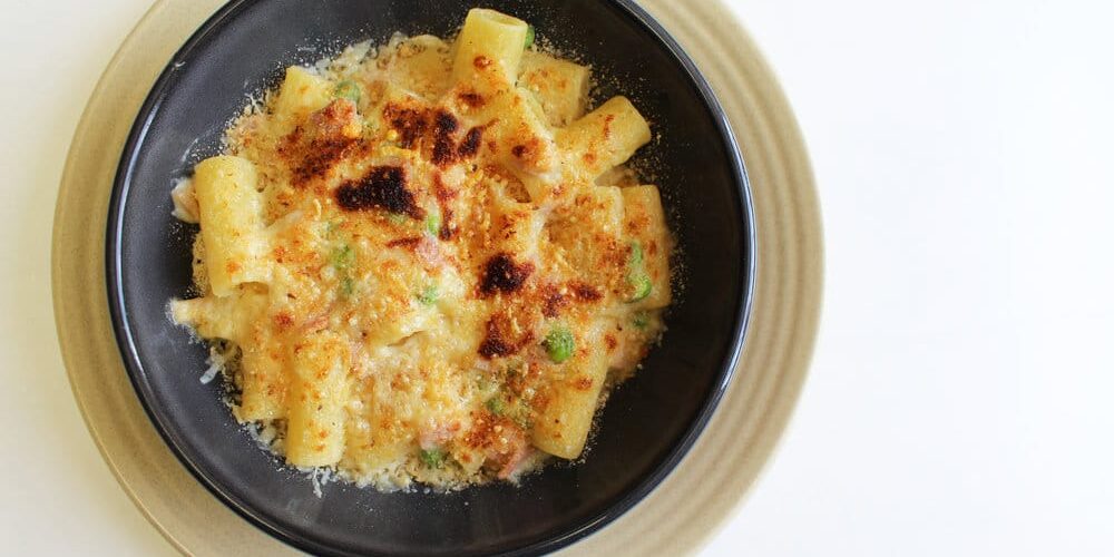 Rigatoni Gratinati / Italian style macaroni cheese