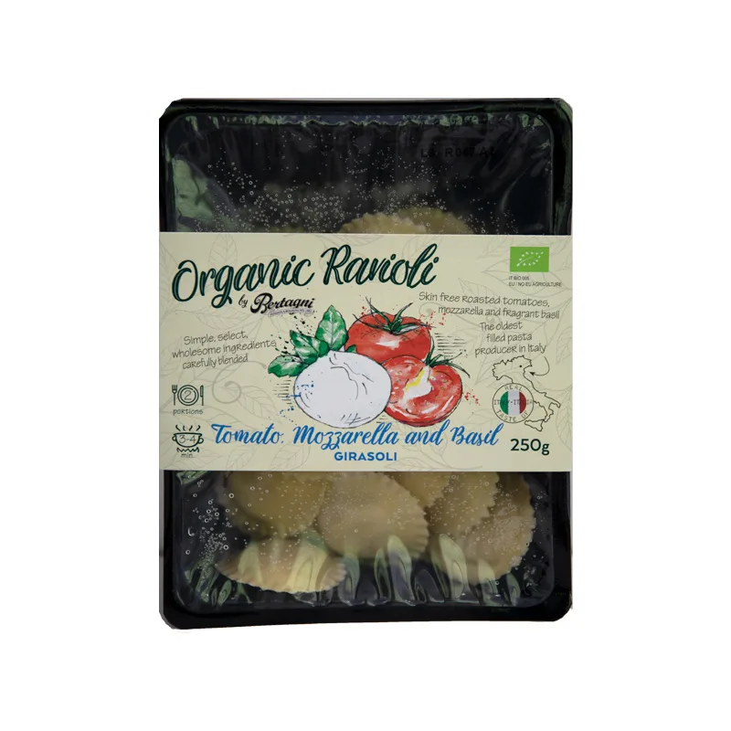 ORGANIC TOMATO AND MOZZARELLA GIRASOLI 250g