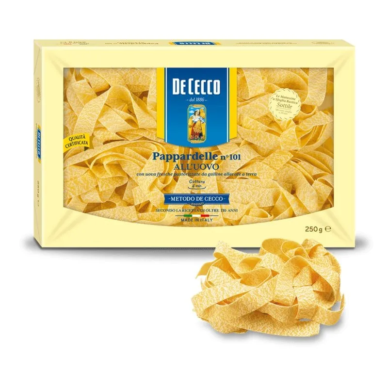 EGGS PAPPARDELLE  n101 (De Cecco) 250g