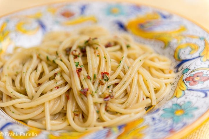 Pasta with Colatura Di Alici