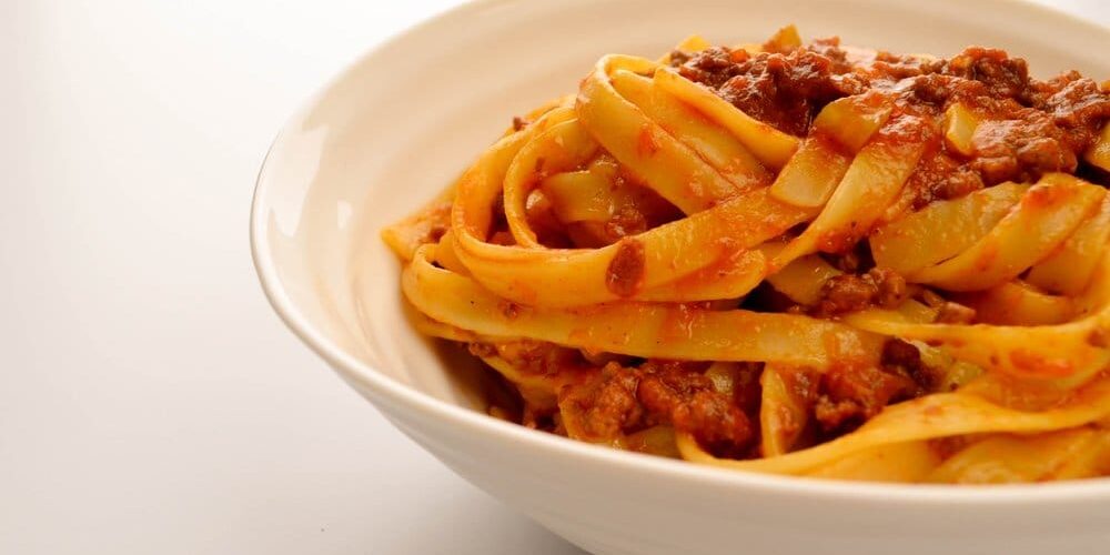 The real fettuccine bolognese
