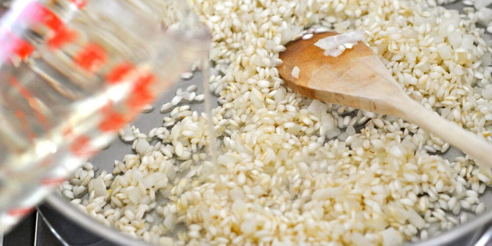 Risotto with Bitto Cheese and Bresaola