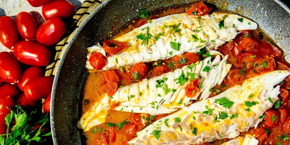 Whole Gurnard in ‘acqua pazza’