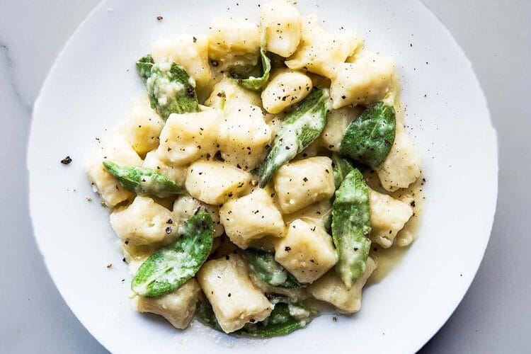 ‘Jimmy Tartufi’ Truffle Gnocchi with butter and sage