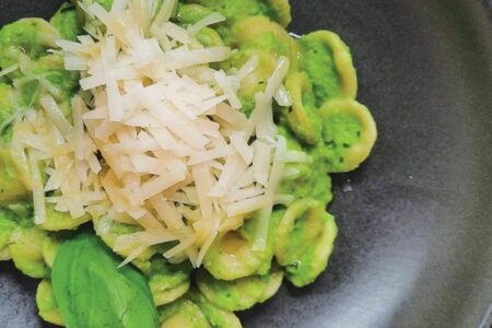 Orecchiette Pesto Pecorino