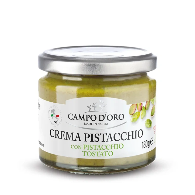 PISTACHIO SPREADABLE CREAM 180g (Campo D Oro)