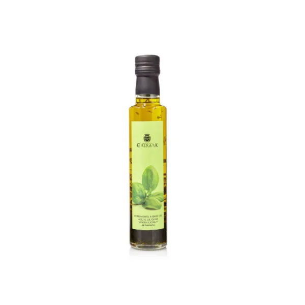 La Chinata Basil Infused Extra Virgin Olive Oil 250ml Glass Bottle