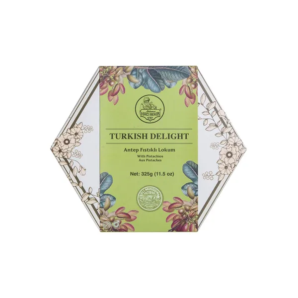 Haci Bekir Turkish Delight 325g with Pistachio