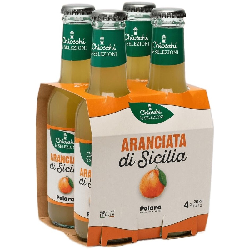 Aranciata 4x200ml - POLARA - Best Before 13/09/25