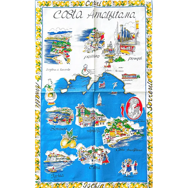 italian tea towel amalfi