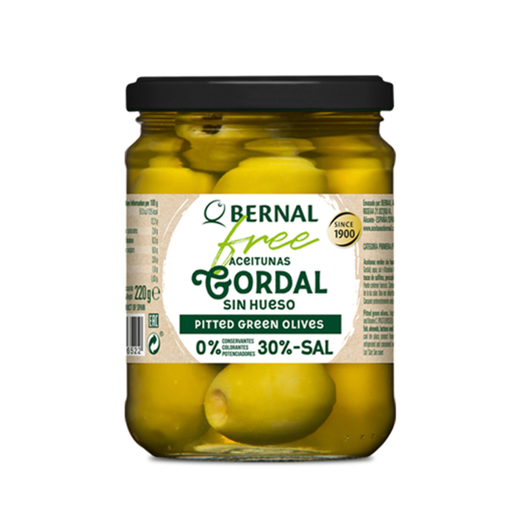 pitted gordal olives