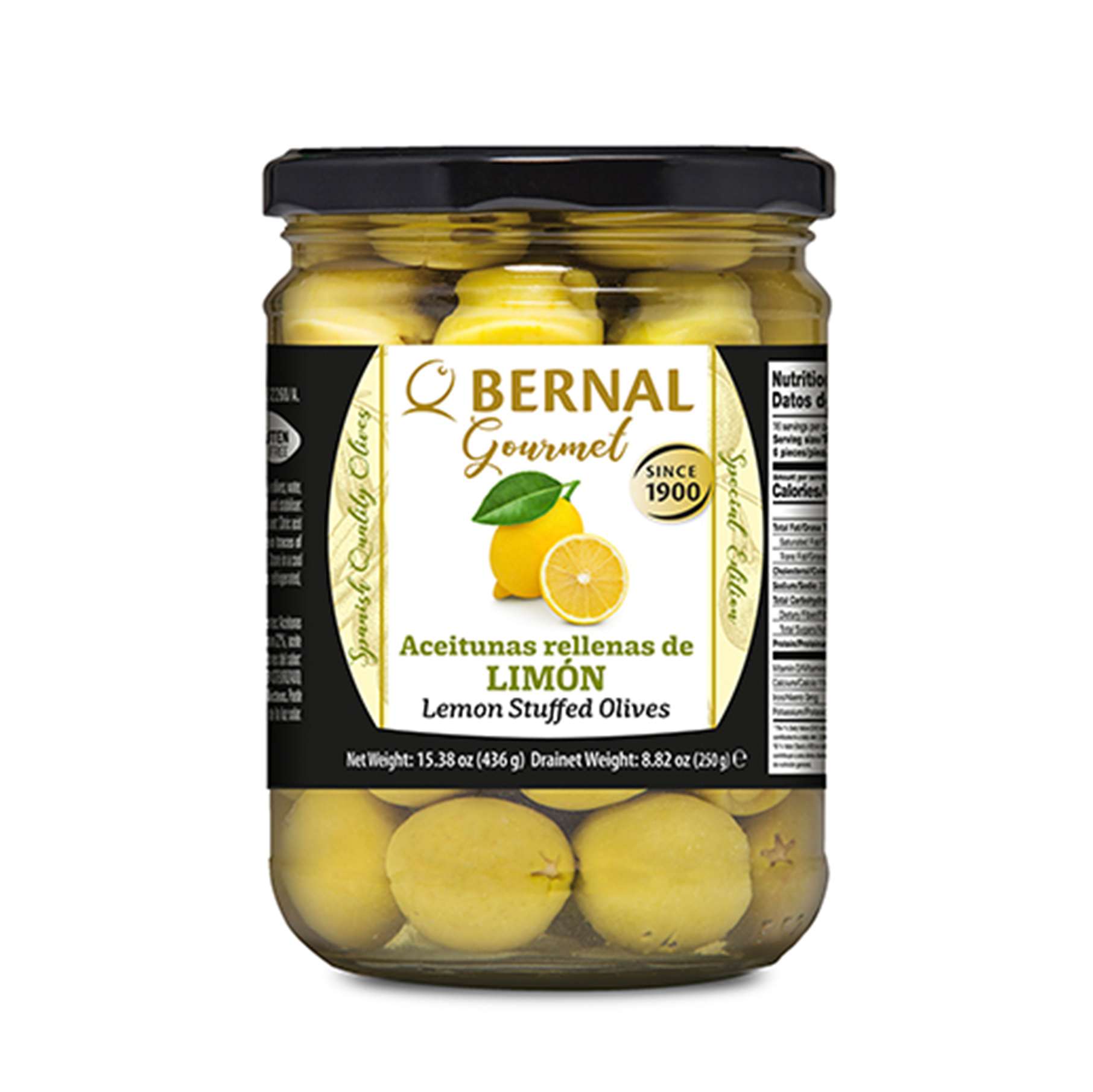 lemon stuffed olives