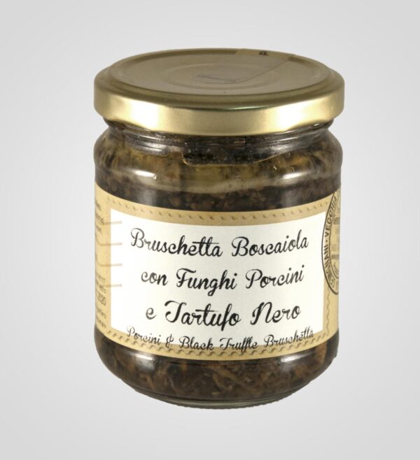 black truffle bruschetta