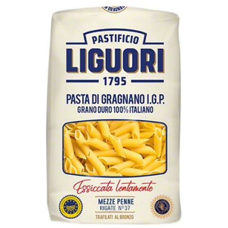 Liguori Mezze Penne Pasta 500g
