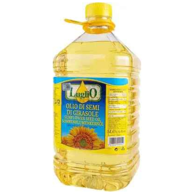 Sunflower Seed Oil 5L - LUGLIO