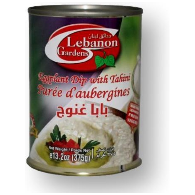 Eggplant Dip With Tahini 375g - LEBANON GARDENS