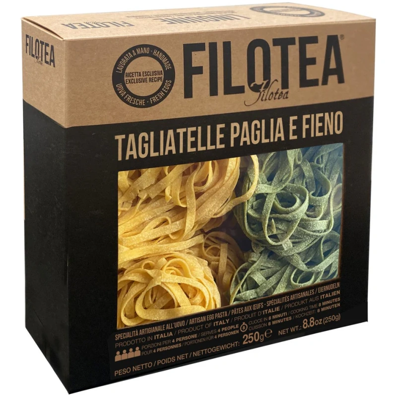 Egg & Spinach Tagliatelle Nido Pasta 250g - FILOTEA