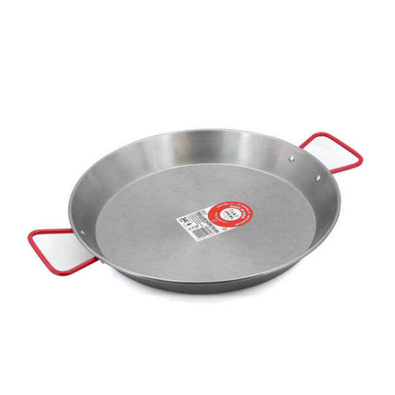 Polished Steel Paella Pan 30cm - GARCIMA