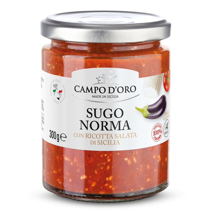 Norma Tomato Sauce 300g - CAMPO D'ORO