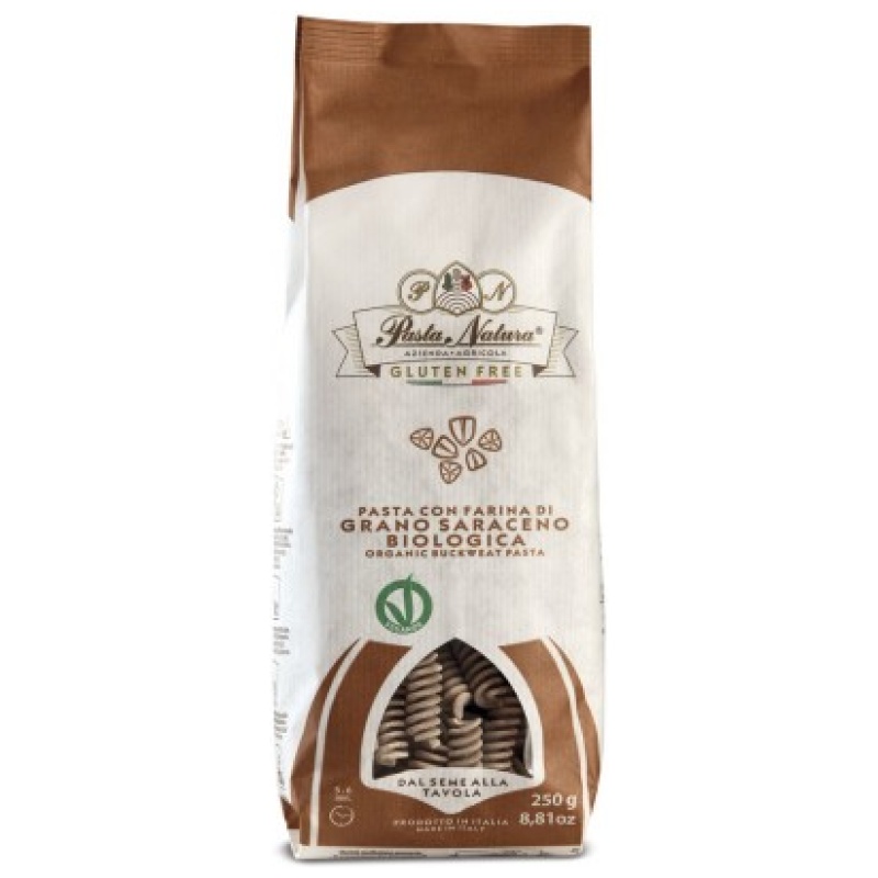 Buckwheat Fusilli Gluten Free Pasta 250g - PASTA NATURA