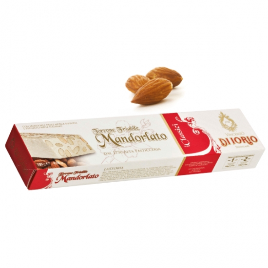 Crunchy Almond Nougat Bar 130g - DI IORIO