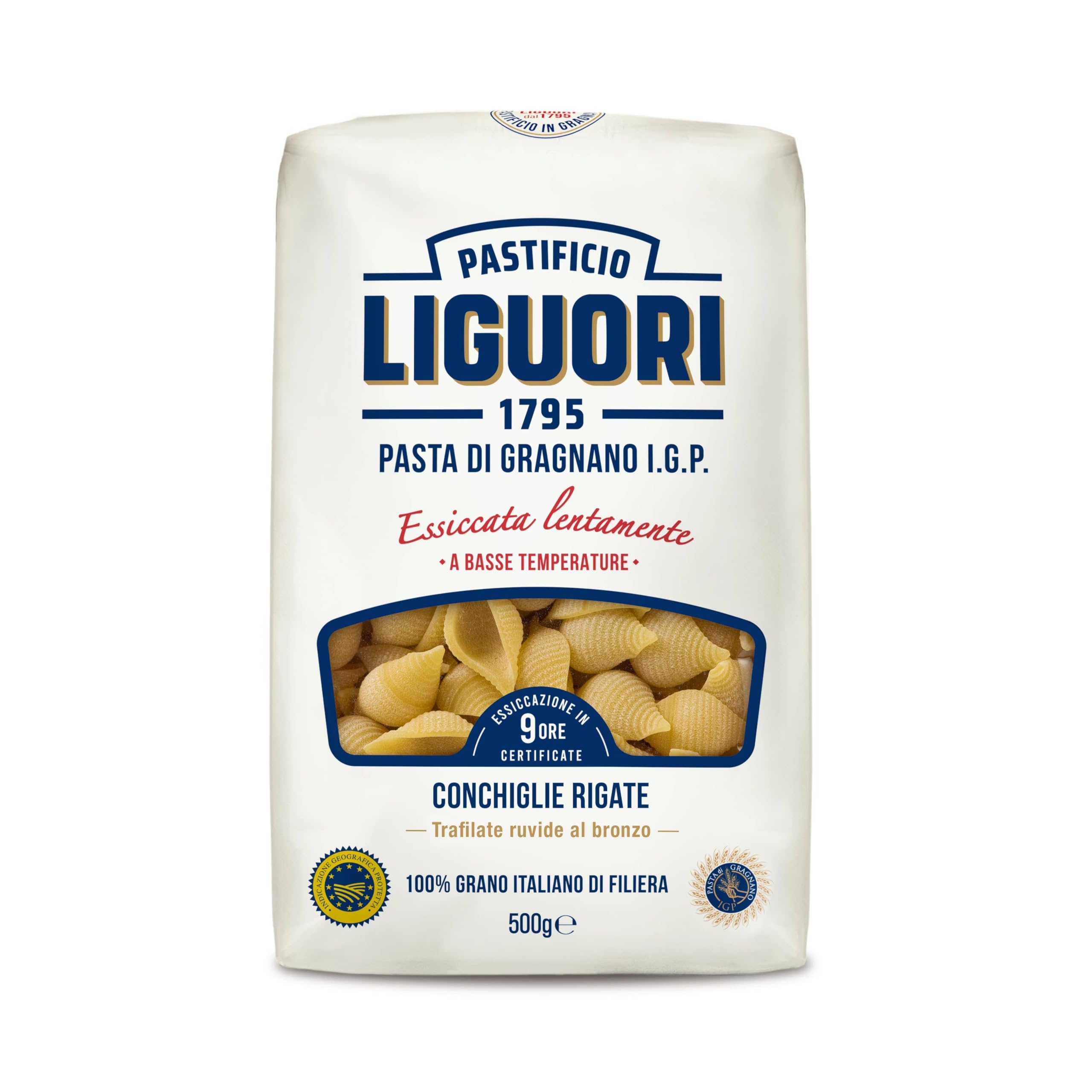 Conchiglie Rigate 500g - LIGUORI