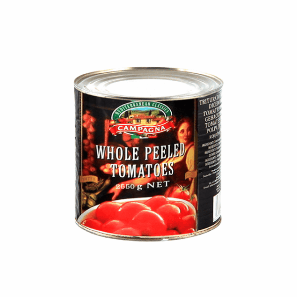 Italian Whole Peeled Tomatoes 2550g - CAMPAGNA