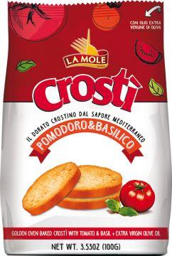 Crosti Tomato & Basil 100g - LA MOLE