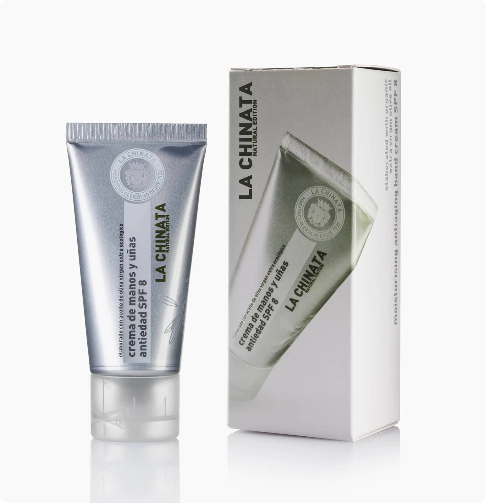 Moisturizing Anti Ageing Hand Cream SPF8 50 ml - LA CHINATA