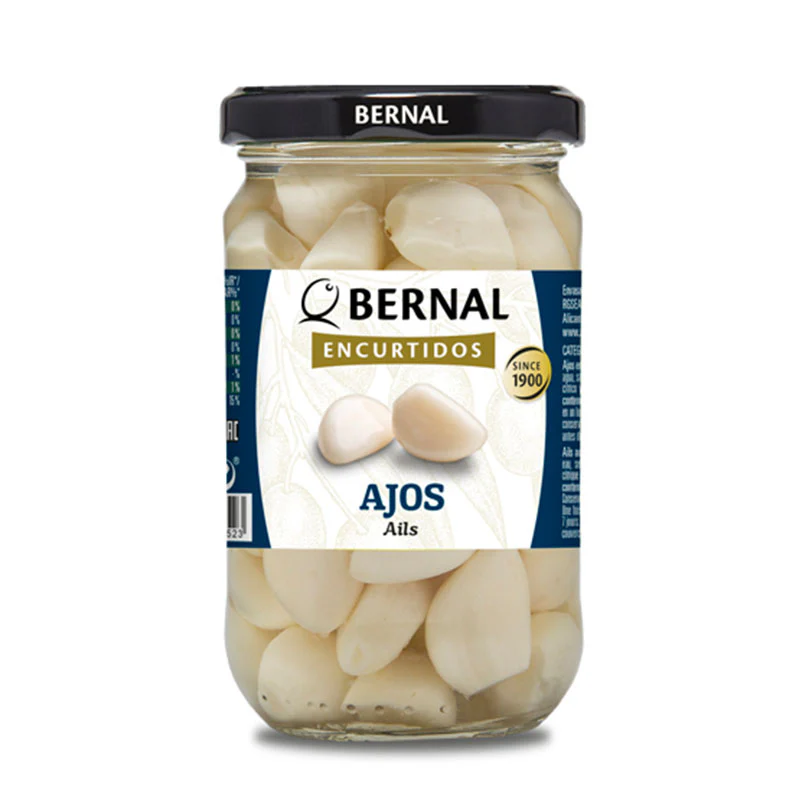Pickled Garlic Cloves 300g - BERNAL