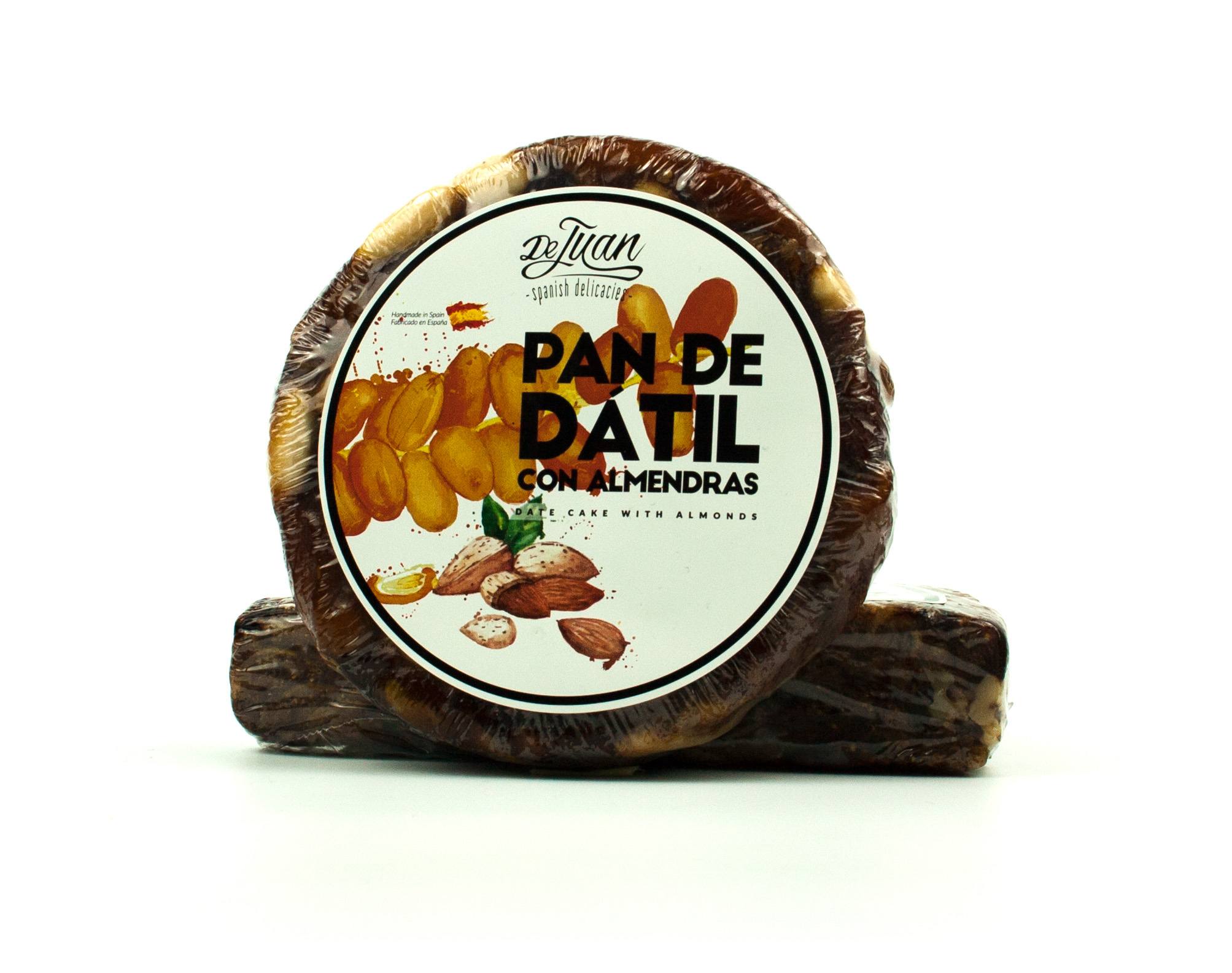 Date Cake with Almonds 200g - DE JUAN