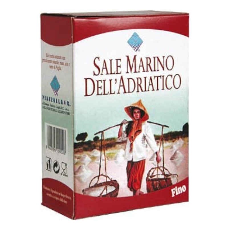 Fine Adriatic See Salt 1Kg - Piazzolla Sali