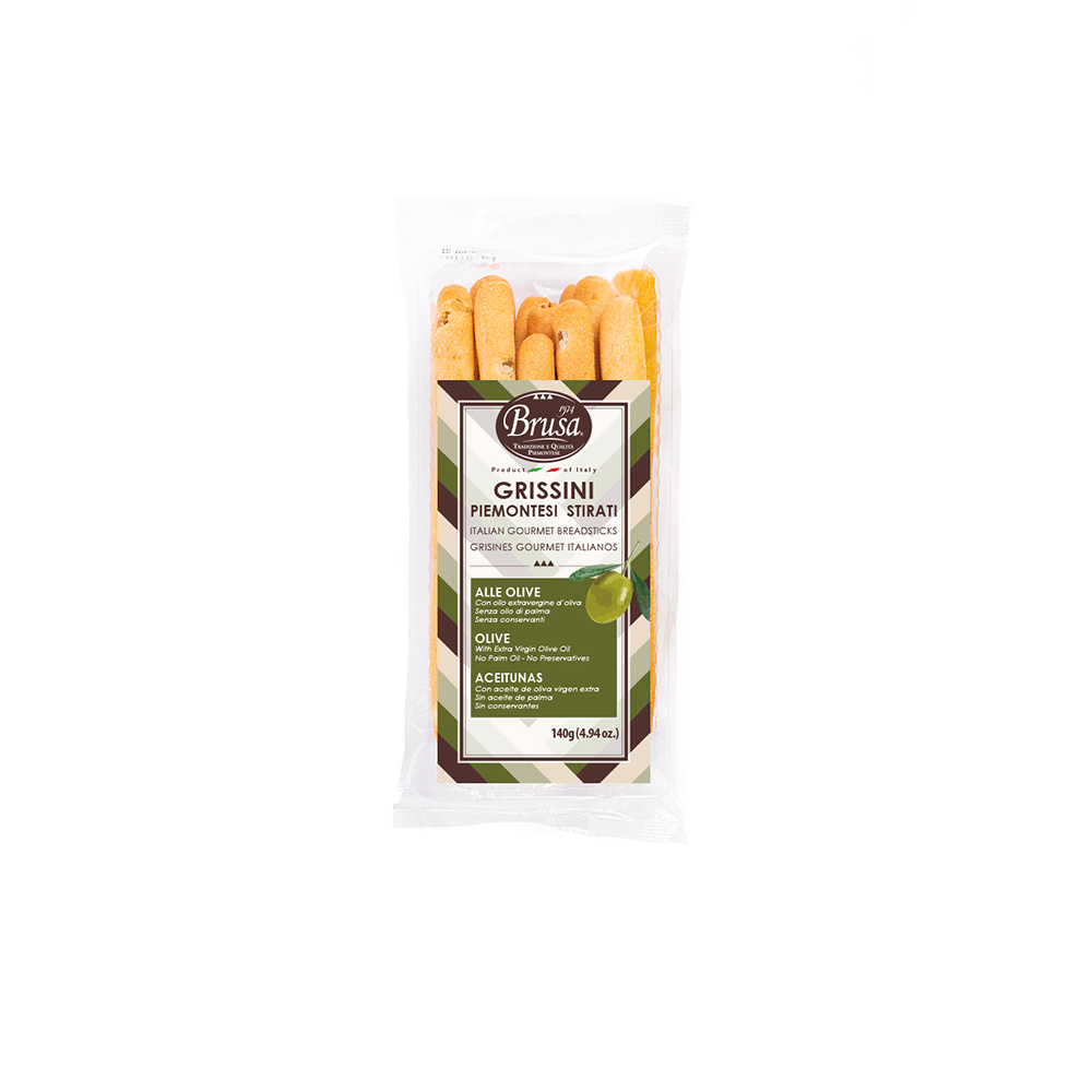 Italian Olives Breadsticks 140g - BRUSA